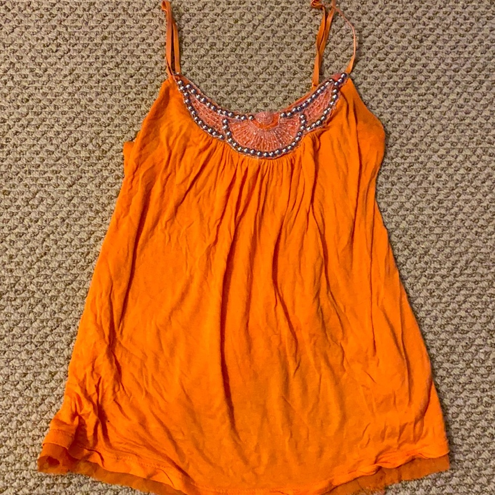 Coral small tank top